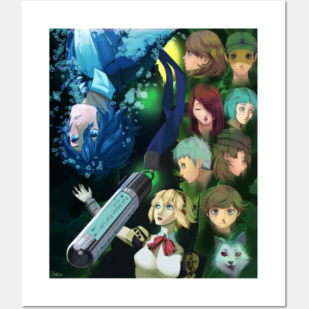 Persona 3 Reload artwork Wall Art by Strictly Serge